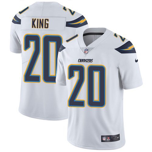 Nike Men & Women & Youth Chargers 20 Desmond King White NFL Vapor Untouchable Limited Jersey,We sell and wholesale Nike Men & Women & Youth Chargers 20 Desmond King White NFL Vapor Untouchable Limited Jersey on line form chian!
